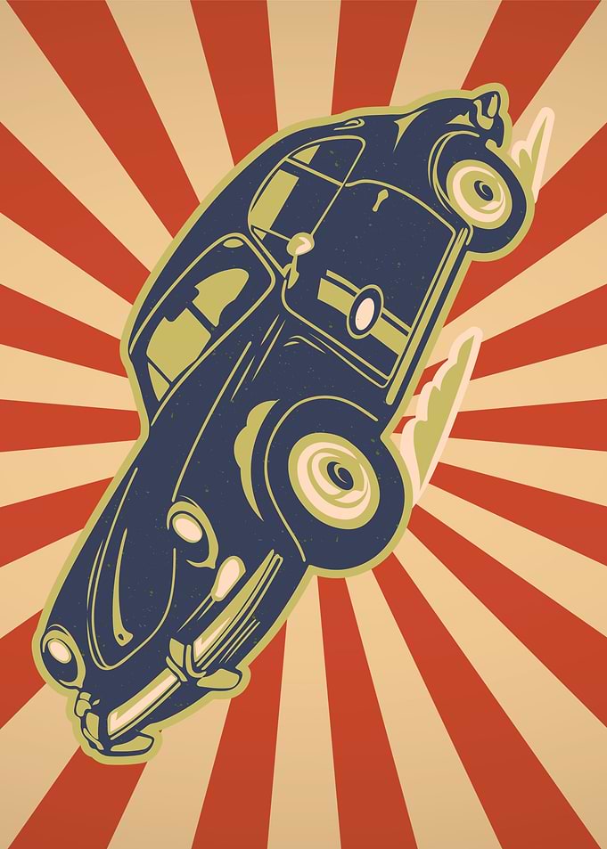 Mobil vintage