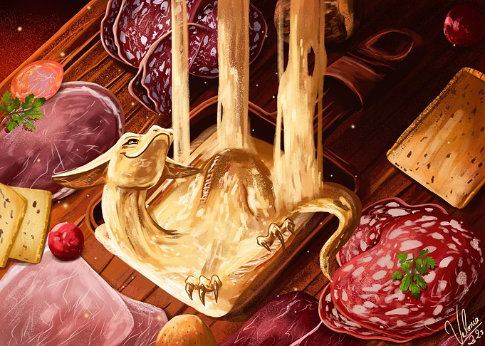 Dragon raclette