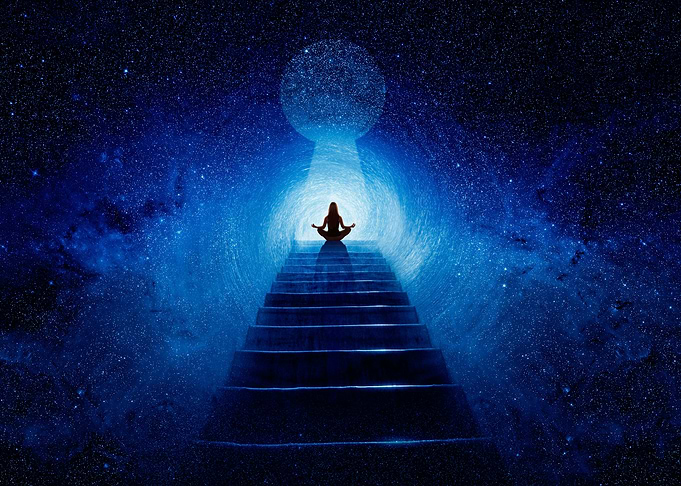 Meditating Girl