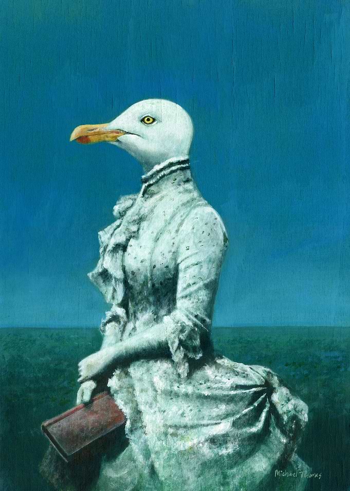 Victorian Seagull Lady