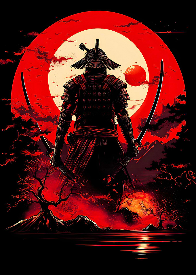 Japanese Samurai Warrior