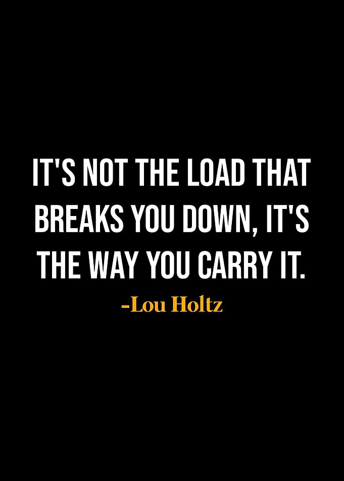 Lou Holtz Quote