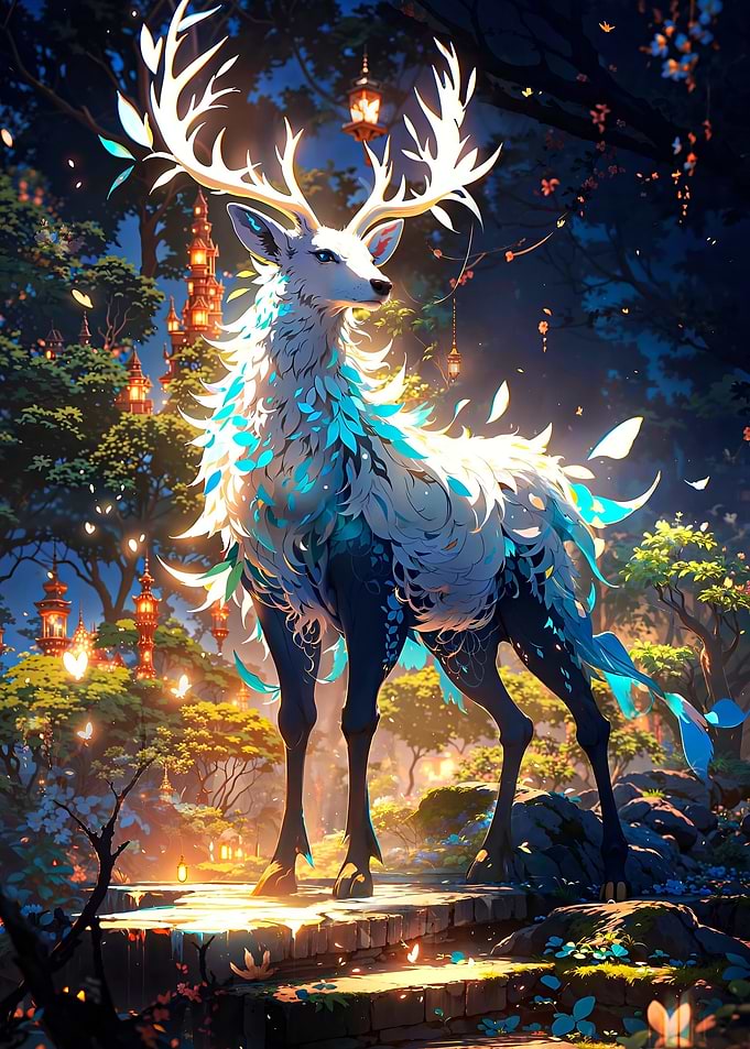 Magic Deer Legend Stag Zen