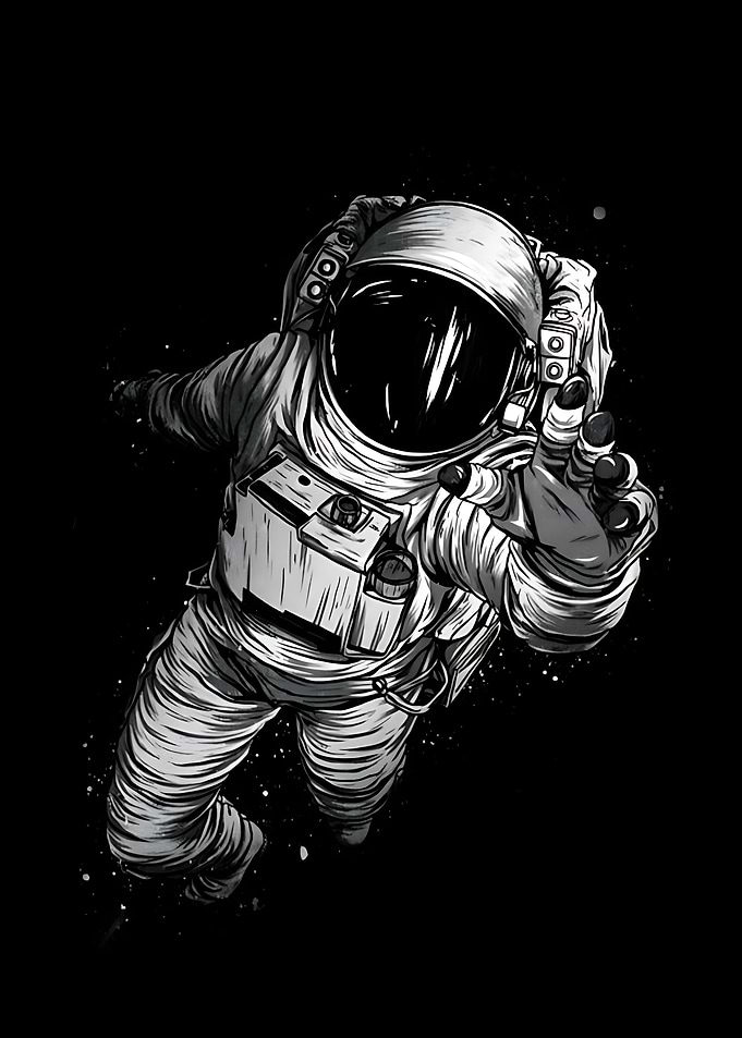 Astronaut in space
