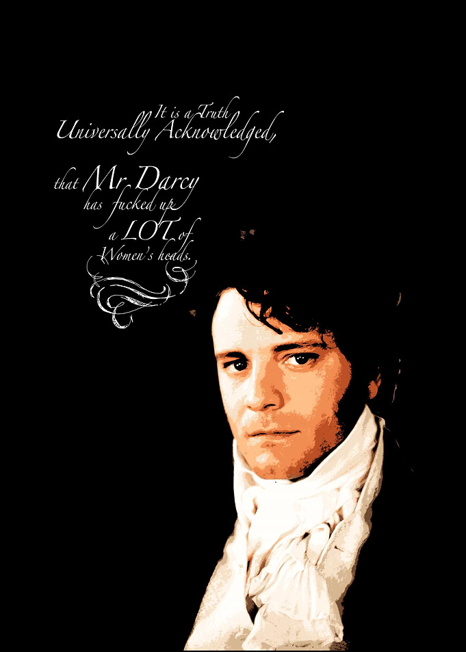Funny Mr Darcy quote