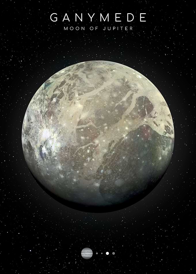 Ganymede Moon of Jupiter