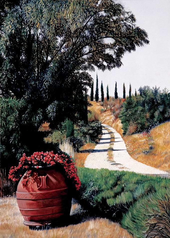 Tuscan Summer Road