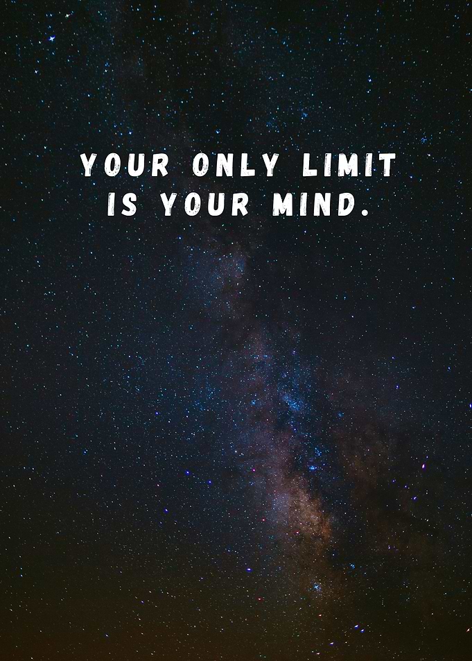 Space Quote mind galaxy
