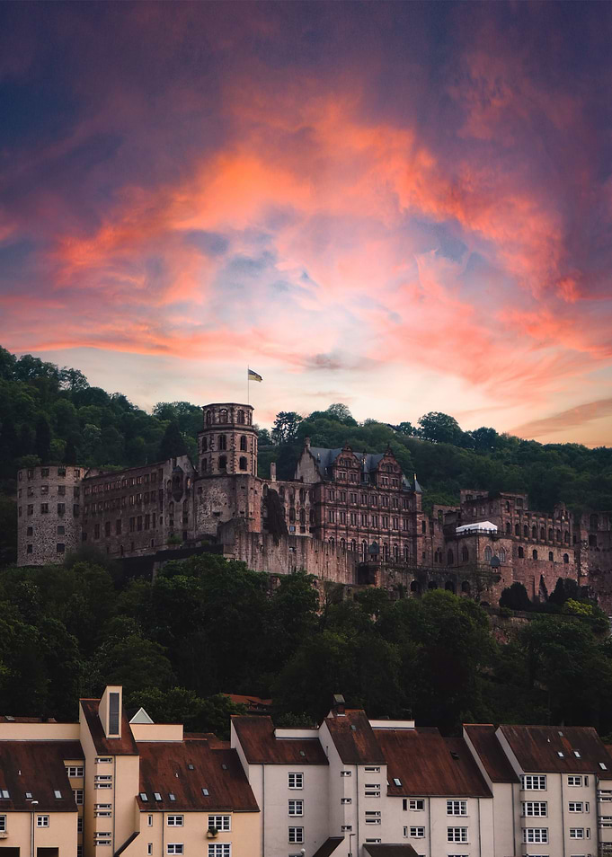 Crimson Sky Castle