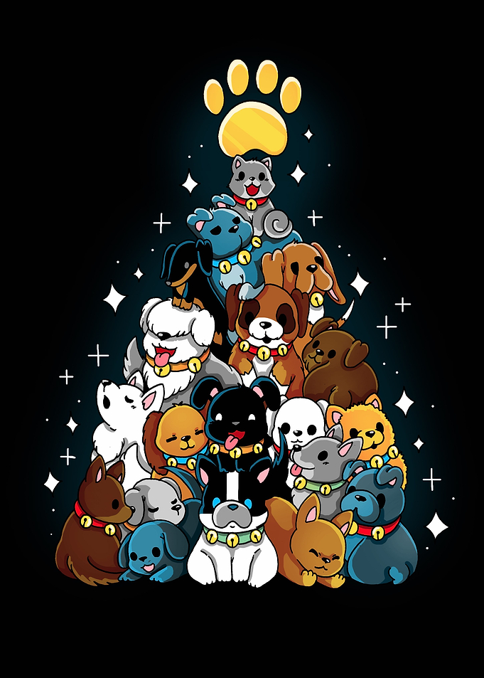 Dog Xmas Tree
