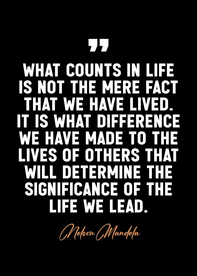 Mandelas inspiring quotes