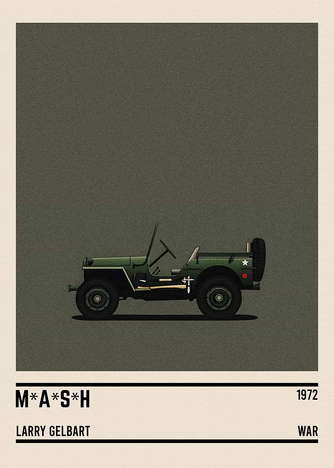 MASH car tv series