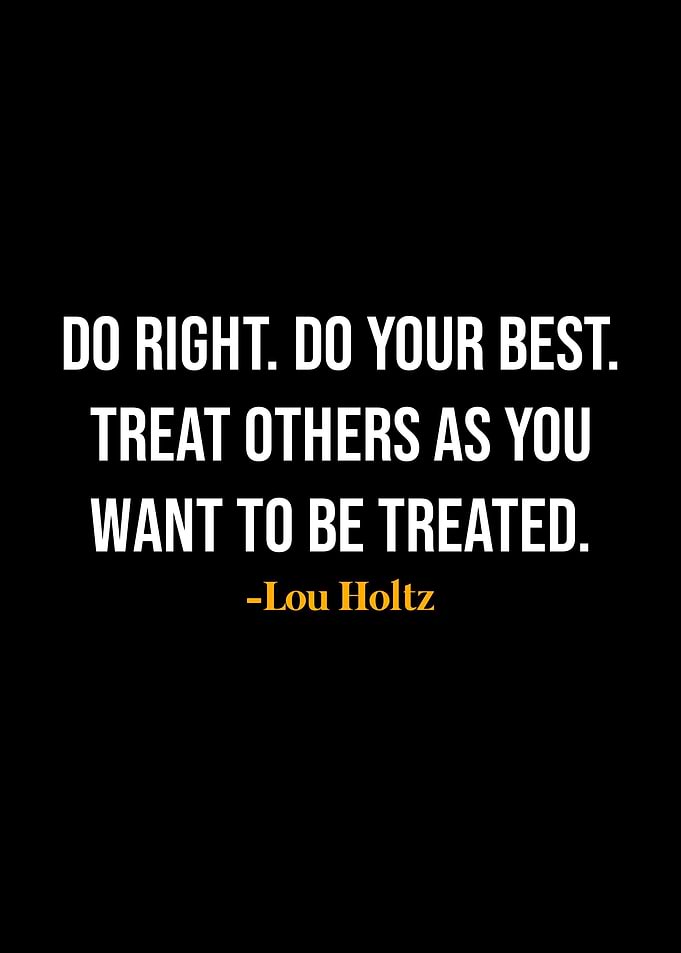 Lou Holtz Quote