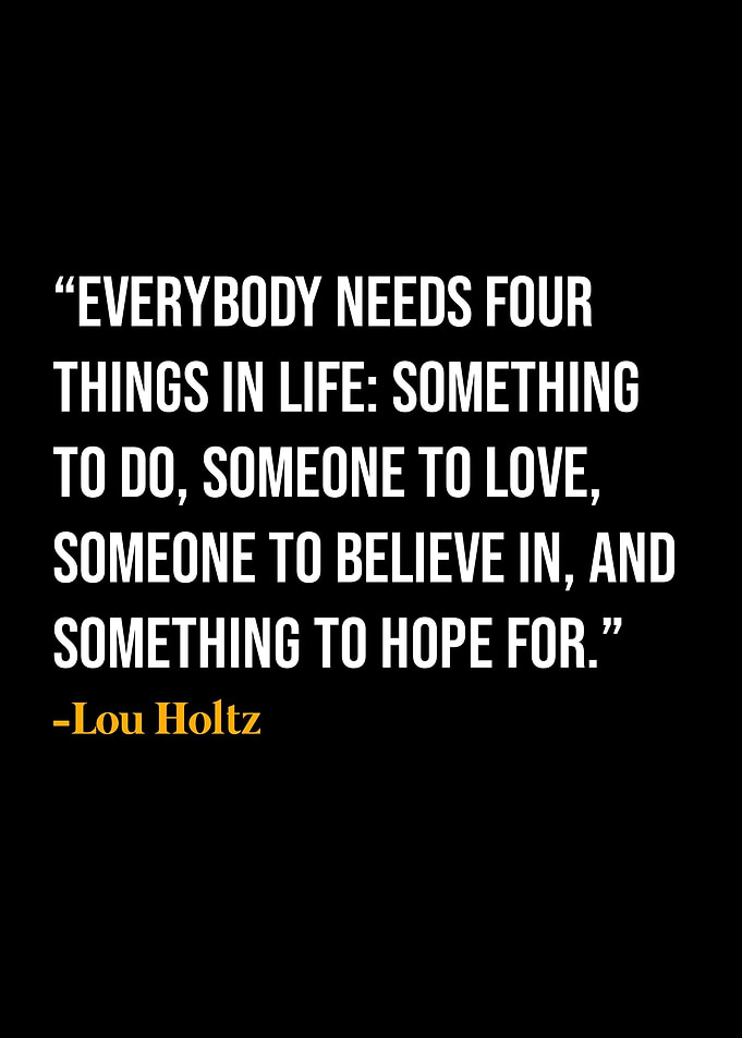 Lou Holtz Quotes