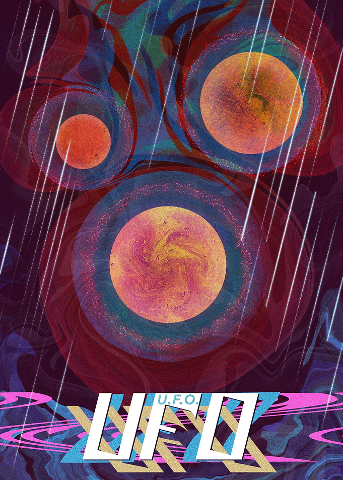 UFO Vintage Graphic