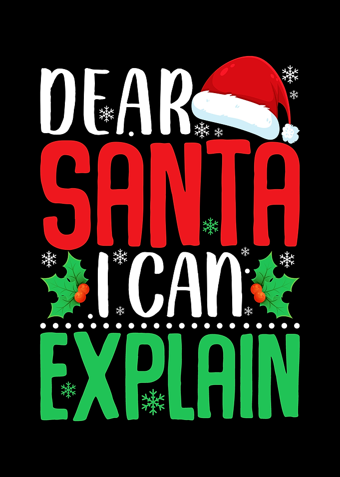 Dear Santa I Can Explain