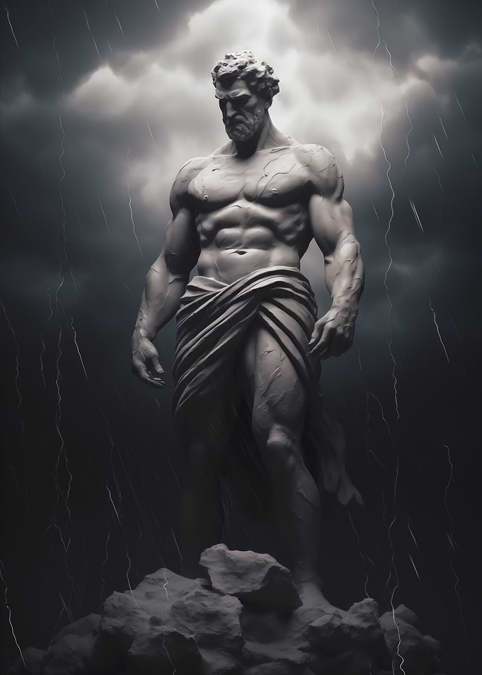 Fearless Greek God Gym Bro
