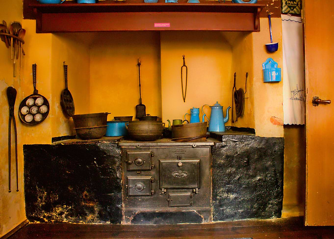 Colorful kitchen