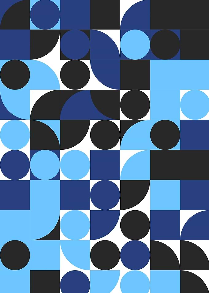 Bauhaus Abstract Wall Art