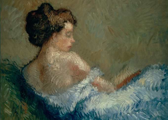 Figure crouching