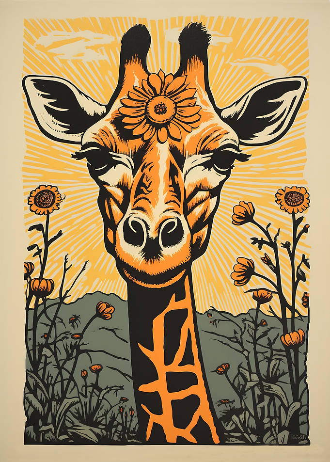 Pretty Giraffe
