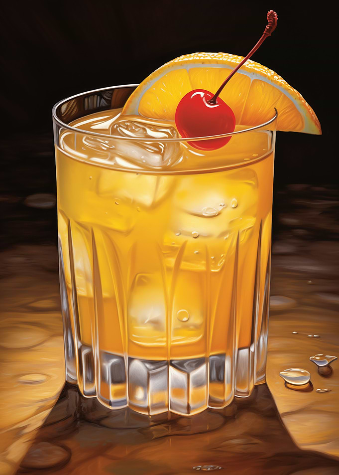 Whiskey Sour Cocktail