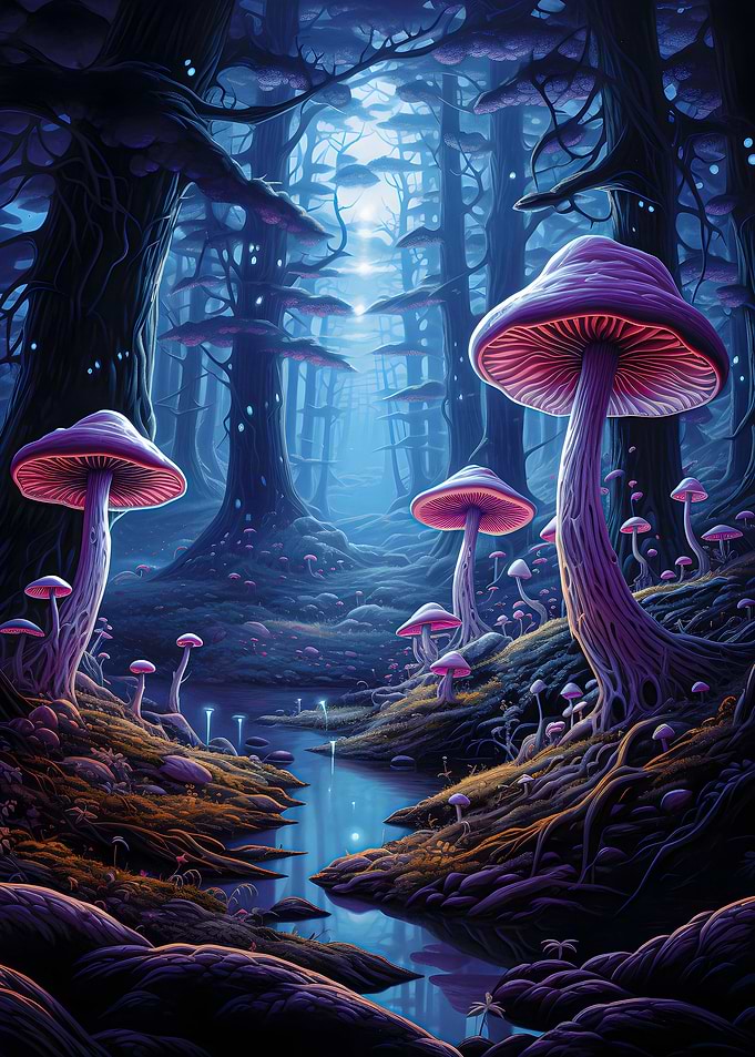 Magic Mushroom Forest