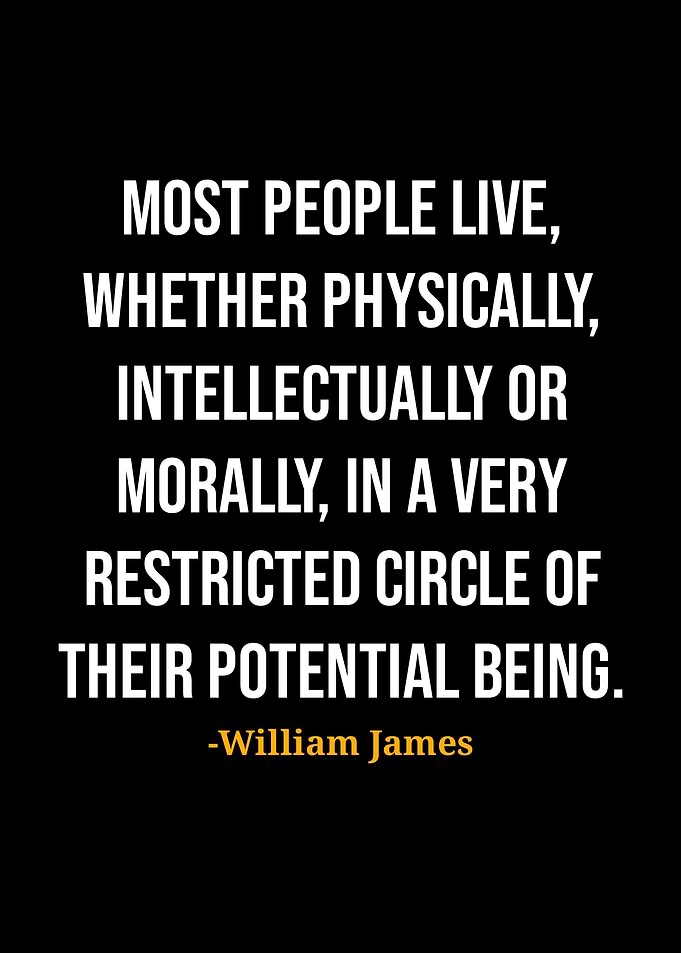 William James Quote