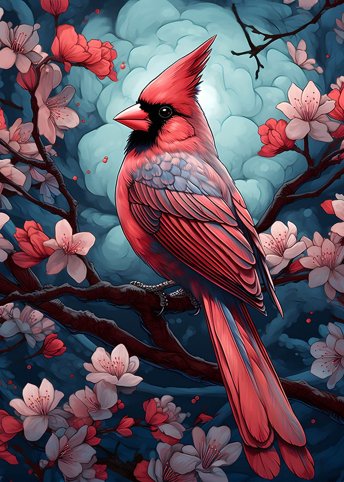 Cardinal bird