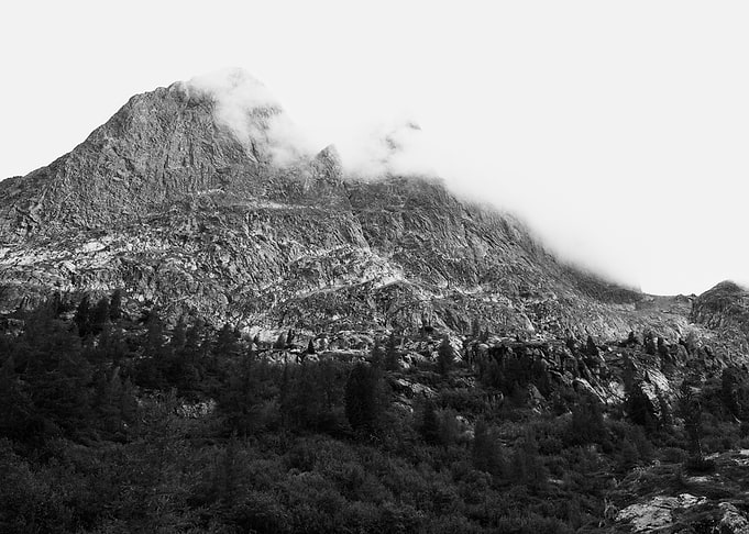 Mountain fog