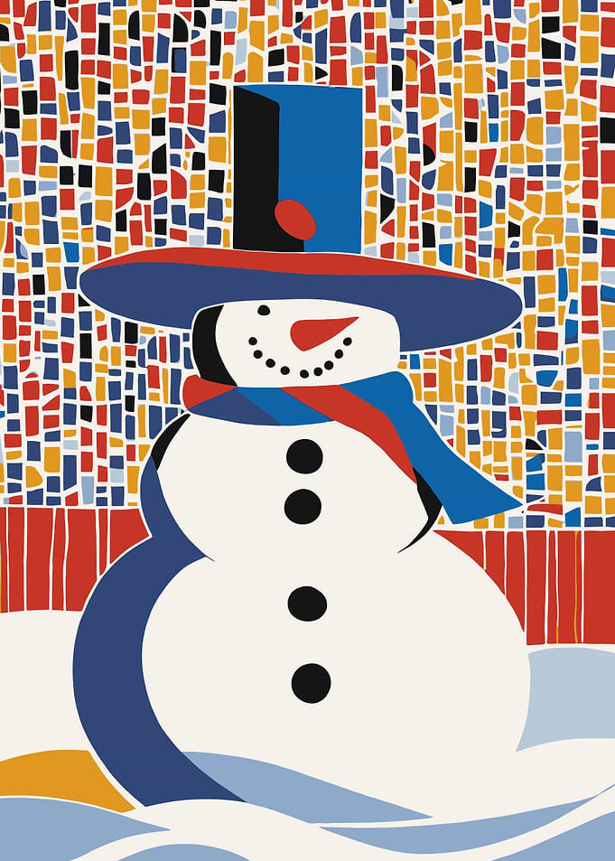 Cute Snowman