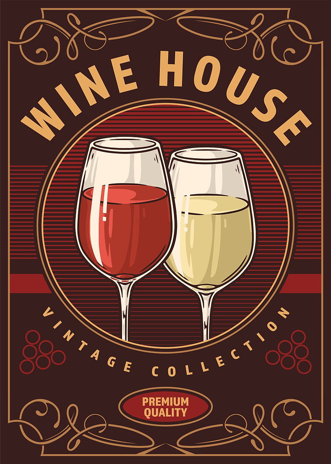 Wine House Alcohol Vintage
