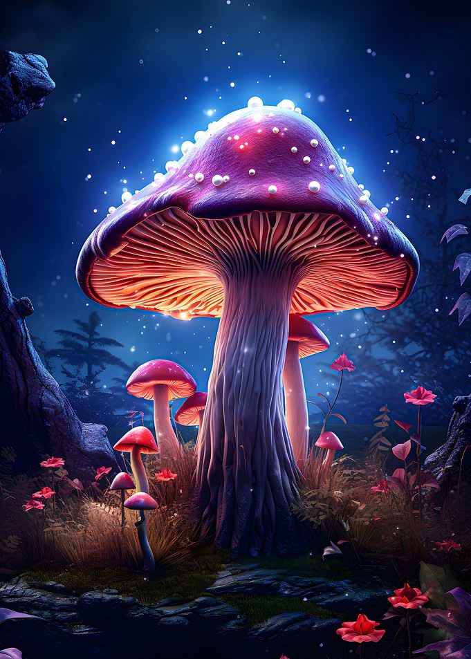 Magic Mushroom Forest