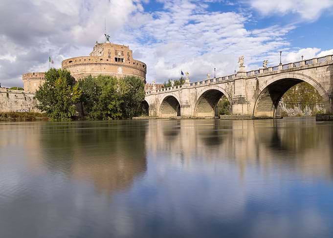 Tiber river in Rome