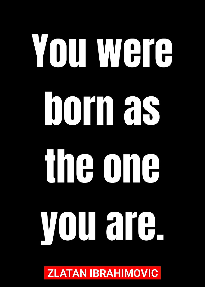 Quotes Zlatan Ibrahimovic