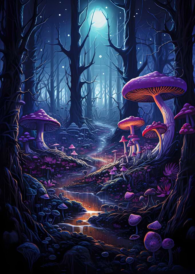 Magic Mushroom Forest