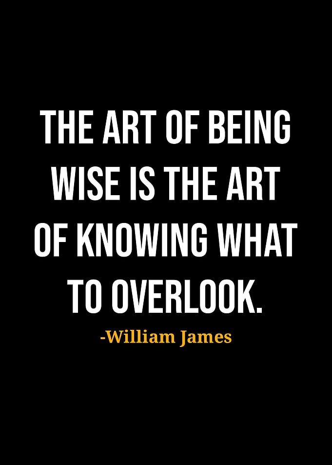 William James Quote