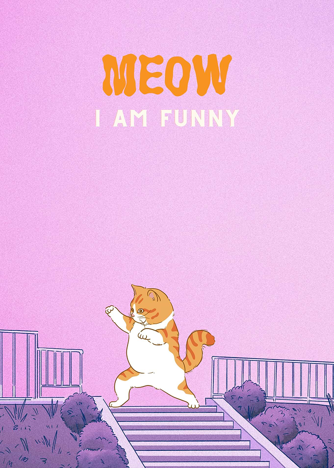 Anime Cat Funny