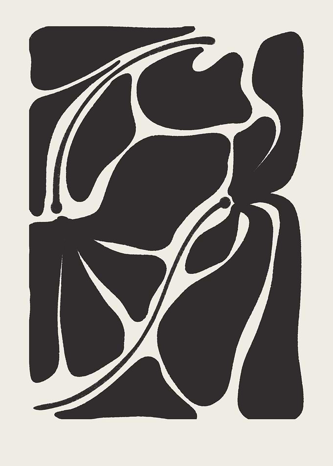 Abstract Botanical black