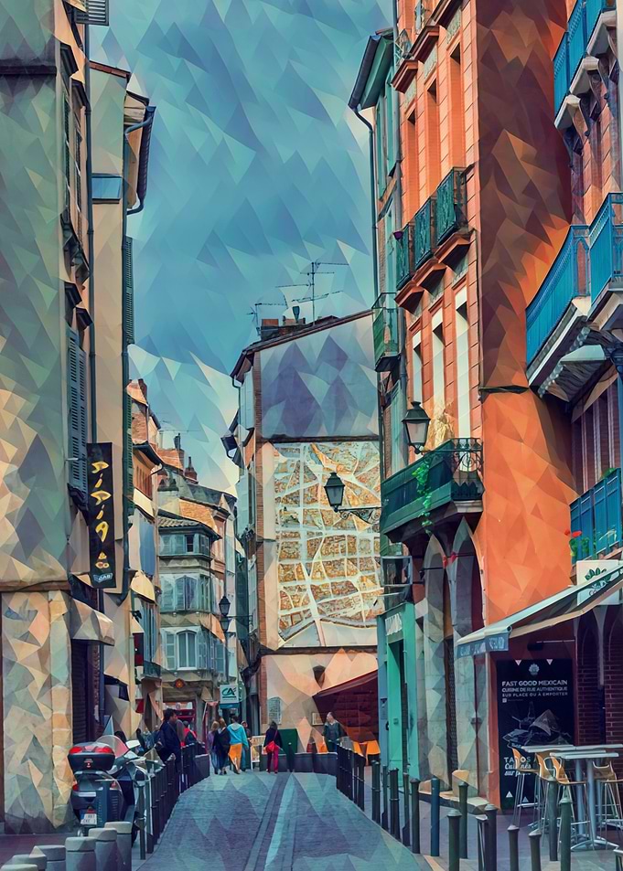 Little alley in the Carmes