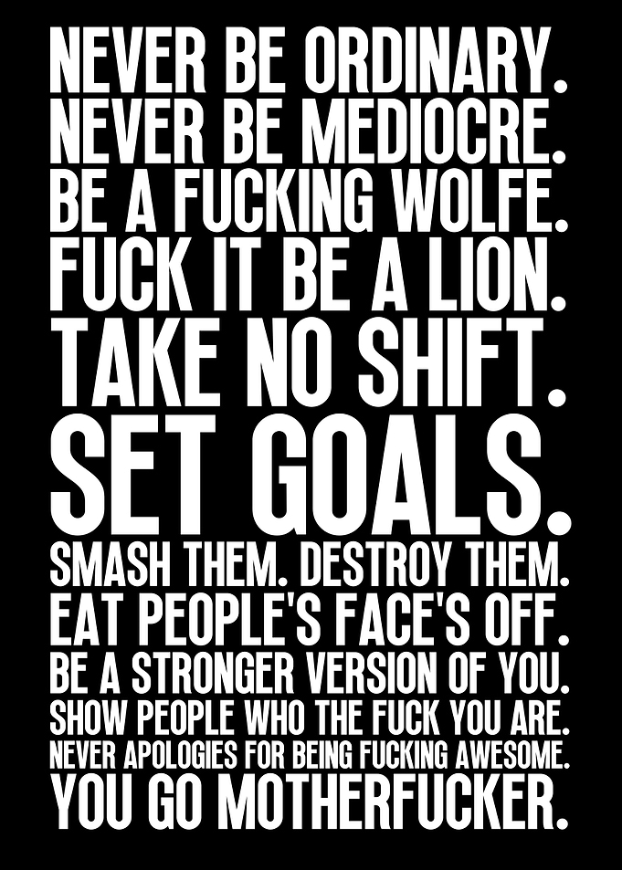 Be A Lion