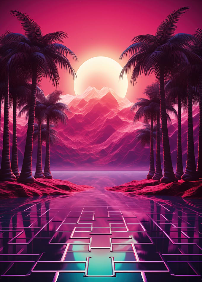 Nostalgic Sunset Reverie