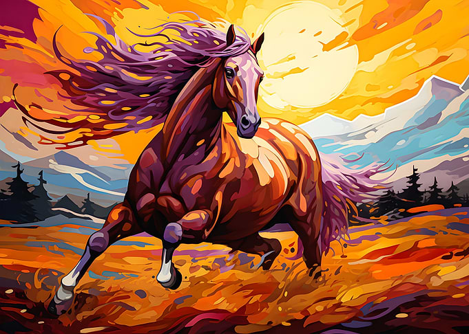 Swift Brown Horse