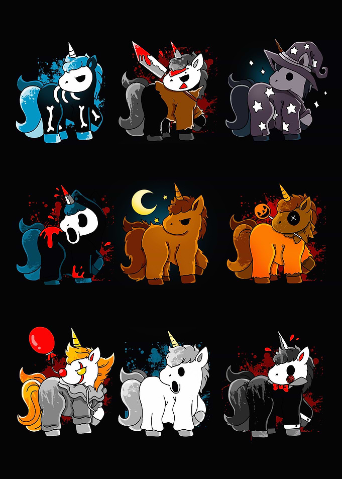 Unicorn Halloween