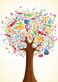 Abstract Musical Tree