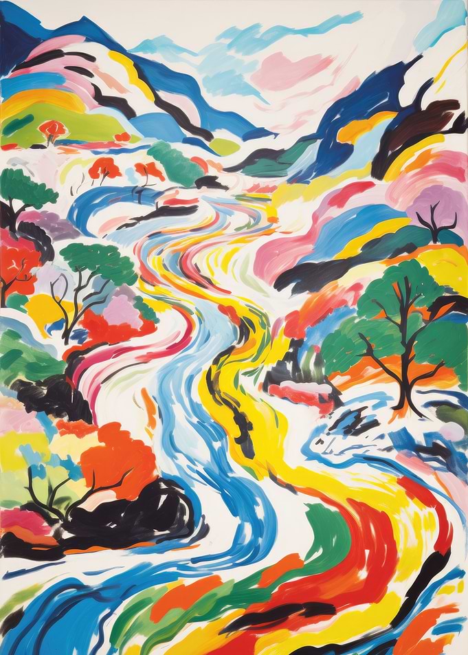 River Hill Abstract