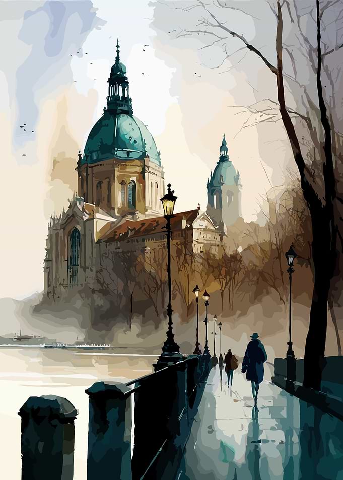 Budapest Hungary Painting