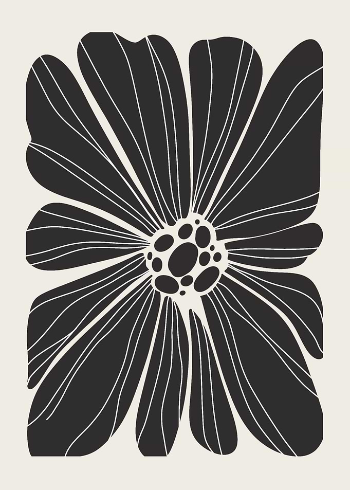Abstract Botanical black