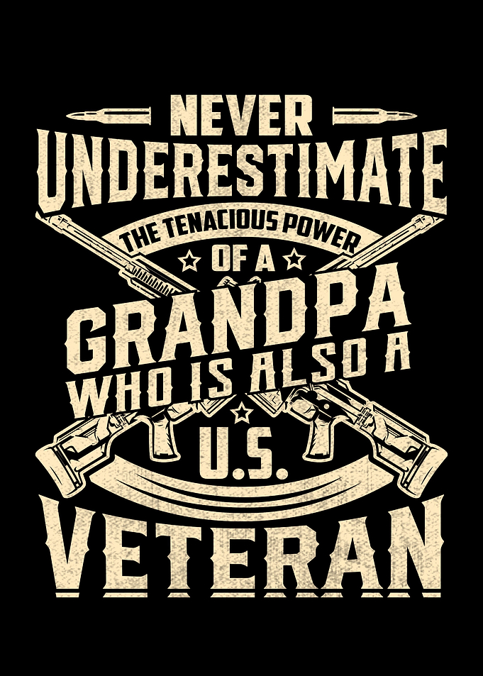 Us Veteran Grandpa