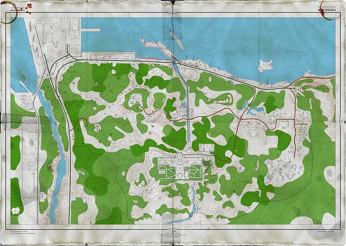 Shoreline Map